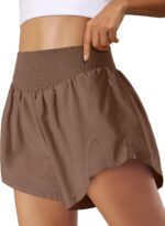 Women Athletic Shorts High Waist Workout Running Hiking Gym Shorts Summer Trendy Outfits