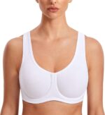 Women's High-Support Underwire Sports Bra (External Underwire)